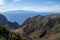 View on La Gomera island from Rural de Teno park on Tenerife, Canary islands, Spain