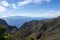 View on La Gomera island from Rural de Teno park on Tenerife, Canary islands, Spain