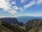 View on La Gomera island from Rural de Teno park on Tenerife, Canary islands, Spain