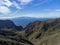 View on La Gomera island from Rural de Teno park on Tenerife, Canary islands, Spain