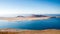 View on La Graciosa Island from Mirador del Rio in Lanzarote, Spain