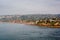 View of La Jolla Shores from La Jolla, California.
