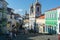 View from Ladeira do Pelourinho in the historic center of the city of Salvador, Bahia