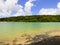 A view of Lagoa da Mata, beautiful lagoon surrounded by preserved Atlantic Forest