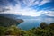 View of Lake Atitlan and Panajachel from San Jorge