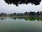 The view of the lake is Bungur Pondok Ranji, South Tangerang
