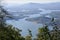 View on Lake Chatuge from Bell mountain