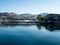 View of Lake Chelan in summer - Washington state, USA