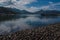 View Lake Chuzenji in Autumn, in Oku-nikko, Japan