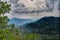 View of Lake Fontana in western North Carolina in the Great Smok