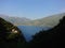 A view of the lake of Garda by passo of ponale