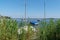 View of the lake in Lacanau France