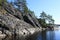 View of Lake Ladoga Skerries