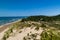 View of Lake Michigan Shoreline from Little Sable Lighthouse, Michigan