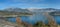 View on lake Mornos central Greece