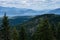 View of Lake Pend Oreille in Idaho, USA