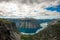 View of lake Ringedalsvatnet, Norway