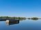 View on a Lake from Sainte-Anne-de-Bellevue, Quebec, Canada