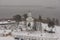 View of Lake Seliger. Nilo-Stolobenskaya Deserts in the Tver region.