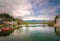 View of the Lake Skadar in Virpazar