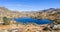 View of the lakes in the Lake Pessons, Andorra