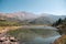 View of the lakes in the Potrero de Yala Provincial Park in Jujuy, Argentina