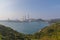 View of Lamma Island power station Panorama