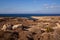 View of Lampedusa coast