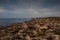 View of Lampedusa coast