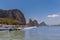 A view of the landing bay for the island and settlement of Ko Panyi in Phang Nga Bay, Thailand