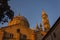 View of the landmark of the Pontifical Basilica of Sant`Antonio da Padova Pontifical Basilica of Sant`Antonio of Padua, known