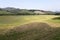 View of landscape along the via Francigena