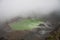 View of landscape of Chichonal path, Chiapas, Mexico