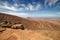 View of a landscape of Fuerteventura, Canary Islands, Spain, fro