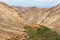 View of a landscape of Fuerteventura from Lookout Risco de las Penas