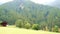 View of landscape in Italian Alps