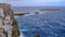 View and landscapes of "Cap de Cavalleria", Menorca, Balearic Islands, Spain. sea, coast and "isola des porros