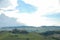 View of Langhe Hills with the village of Castiglion Falletto, Pi