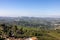 View of the Langhe-Roero hills and vineyards from Diano d\\\'Alba in Piedmont