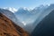 View of Langtang valley, Nepal