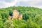 View at the Laussel Castle located between Sarlat and Les Eyzies - France