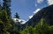 View on Lauterbrunnen valley, Swiss Alps