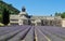 View of lavender fields in Senanque Abbey, Provence