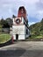 A view of the Laxey Wheel in the Isle of Man