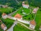 View of the Lazar castle in Lazarea, Romania