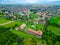 View of the Lazar castle in Lazarea, Romania