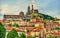 View of Le Puy-en-Velay, a town in Haute-Loire