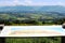 View from Le Saleve mountain upon Plateau des Bornes, France