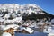 View of Lech am Arlberg in Winter