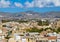 View from the Ledra Observatory in south Nicosia, Cyprus.